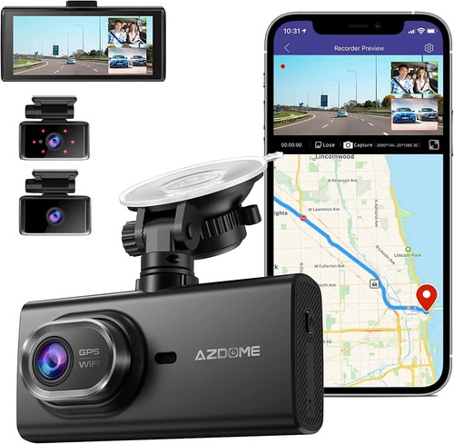 M560 3ch dash cam - dvr, per