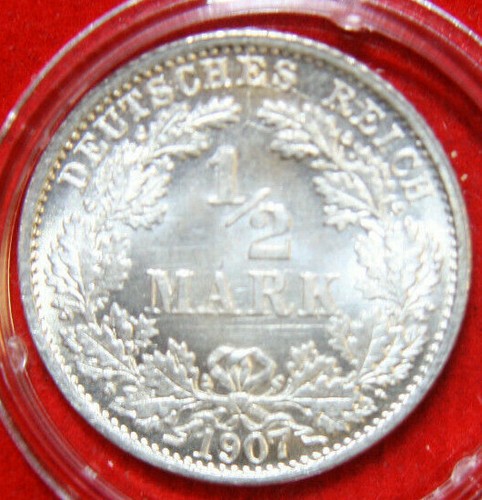 Germania impero mark - germania, 1/2