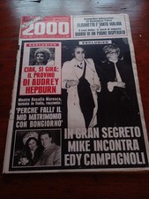 Novella 2000 1971 Milva Morandi Mick Jagger Colli Hepburn Carrà