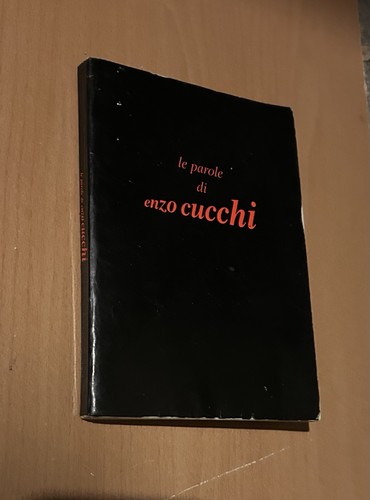 Parole enzo cucchi 1990 - le,