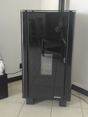 Termostufa pellet ungaro aqa - a,