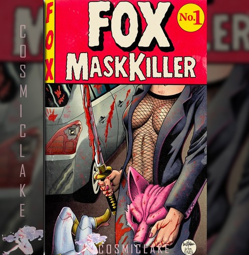 Exquisite corpses fox mask - fox,