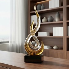 Ornamento Astratto in Resina