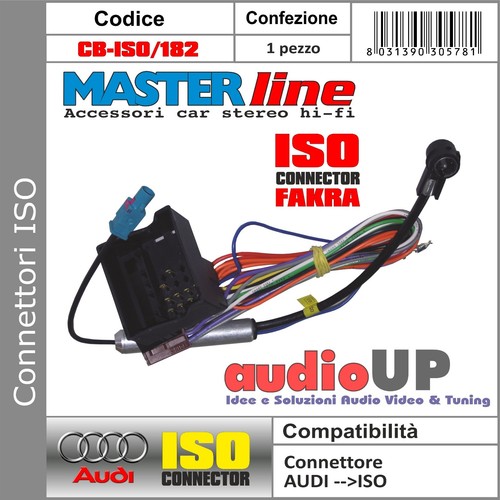 Connettore iso altoparlanti - connettore,