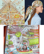 Unused HERMES Carre 90 La