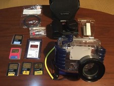 Olympus CAMEDIA C-2020 E Impermeabile Protezione Set Con Smart Dal Giappone