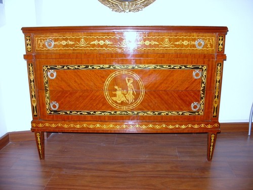 Trittico stile maggiolini - trittico,