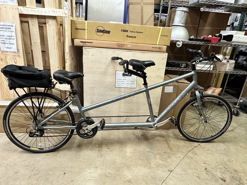 Gray trek t900 tandem bicycle - gray,