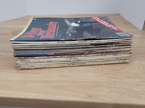 Lot airplane magazines - lot, magazines,
