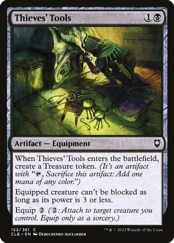 Thieves tools commander - (152),