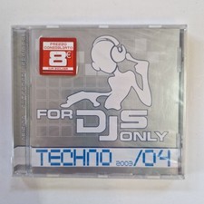 For DJs Only Techno 2003/04 Original Extended Versions Compilation Sigillato