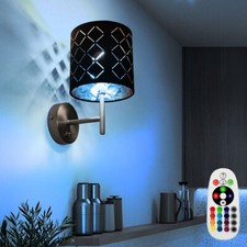 Lampada da Parete Cucina Cambio Colore Regolatore Telecomando Oro RGB LED