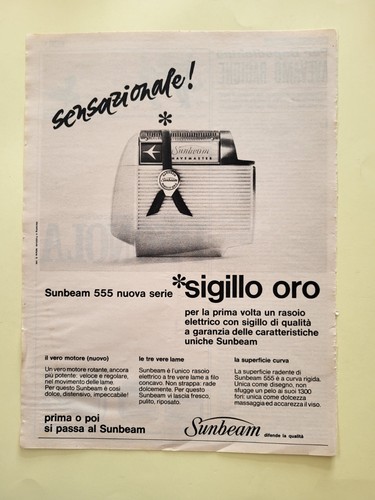 Sunbeam 555 rasoio - 555, phonola