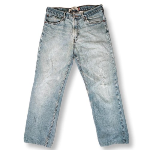 Jeans uomo levis 516 indossato - jeans,