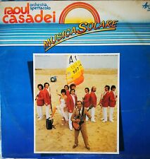Raoul Casadei Orchestra Spettacolo Musica Solare LP Vinile 33 Giri Prima Stampa