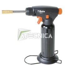 Saldatore a gas butano ricaricabile mini cannello Beta 1827F con 3 ugelli e base