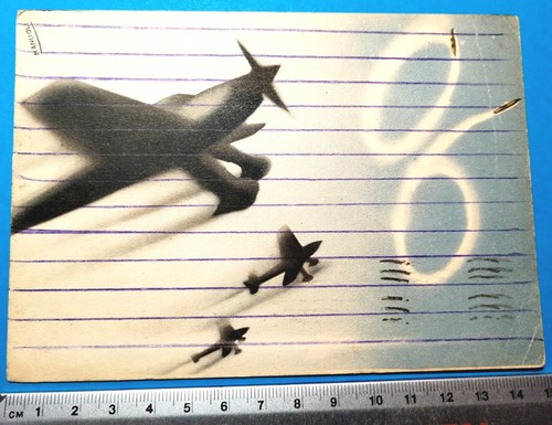 Cartolina militare aviazione - cartolina,