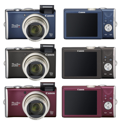 Canon powershot sx200 1 - powershot, 12,1