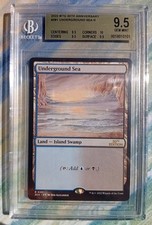 MTG: Magic UNDERGROUND SEA 30th ANNIVERSARY Edition BGS 9.5 Gem Mint DUAL LAND