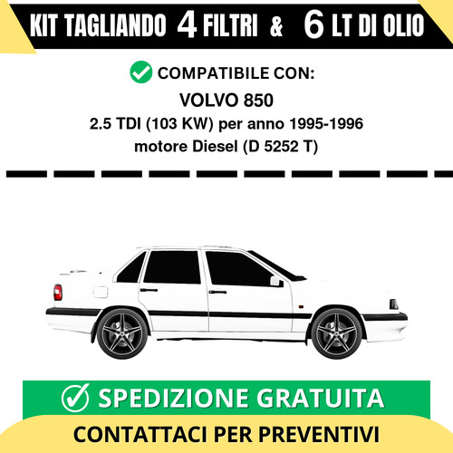 Tagliando per volvo - tagliando,