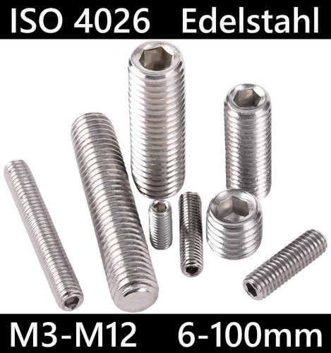 Perni filettati iso 4026 - filettati,