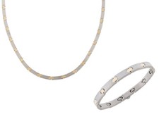 Set Gioielli Collana Bracciale