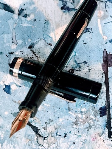 Conklin endura black 14k - conklin,