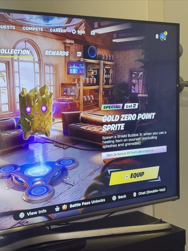 Gold zero point - gold, very