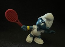 Puffo giocatore tennis vintage
