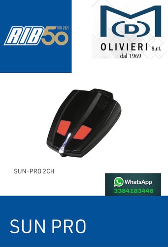 Telecomando rib sun pro 2ch - rib,