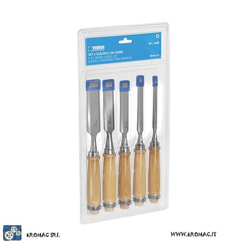Serie scalpelli per legno - serie,