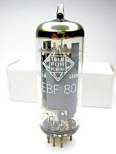 EBF80 Telefunken Valvola Tubes Radio Ham UNA NOS
