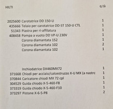 Carotatrice Hilti DD 150-U e Inchiodatrice DX460MX72 con accessori