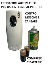 COPYR EROGATORE AUTOMATICO AL PIRETRO USO INTERNO PER MOSCHE E ZANZARE COMPLETO
