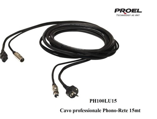 Proel ph100lu15 cavo combinato - cavo,