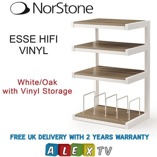 Norstone esse rack hifi bianco - norstone,