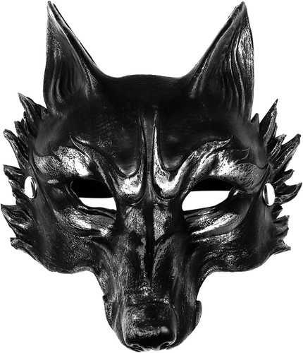 Maschera scheletro lupo - maschera,