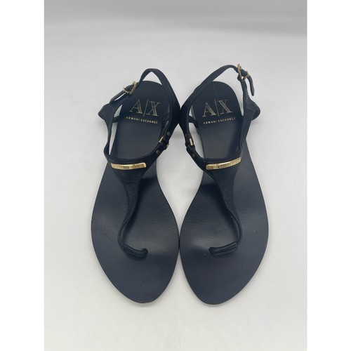 Armani exchange sandali neri - sandali,