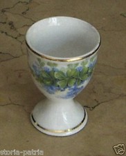 DECORATIVO ANTICO PORTA UOVA_DECORO FLOREALE_DA VETRINA_DA COLLEZIONE_D'EPOCA