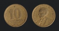 BRASILE 10 CENTAVOS 1944