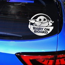 BABY ON BOARD DURABLE STICKER