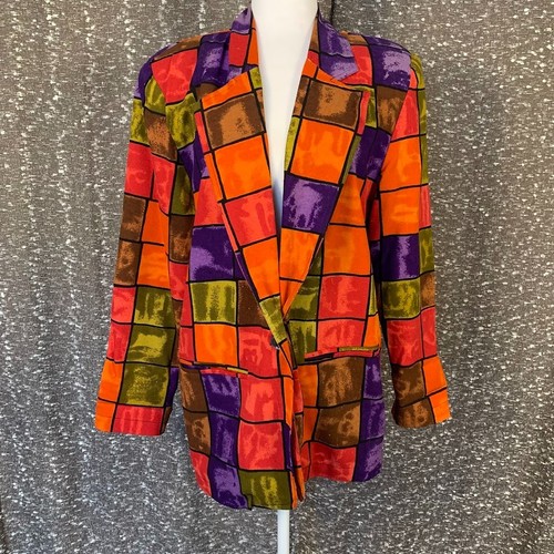 Blazer donna seta colorato