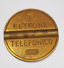 Gettone telefonico sip 7804 - telefonico,