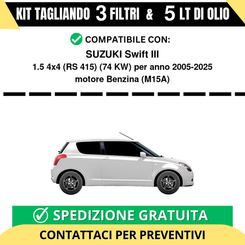 Tagliando per suzuki swift - tagliando,