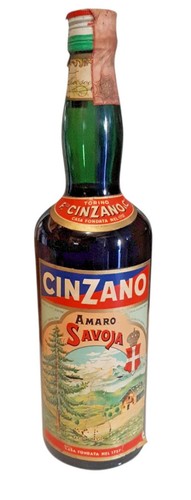 Cinzano amaro savoia bottiglia - cinzano,