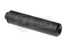 G&G SILENZIATORE MODELLO MOCK DA 160 X 39 mm ANTIORARIO NERO SOFTAIR