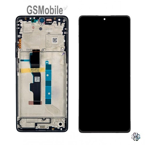 Display lcd touch frame black - frame,