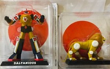 Daltanious + Beralios Robot Anime Collection 2 Figure Serie Daltanius Come Foto