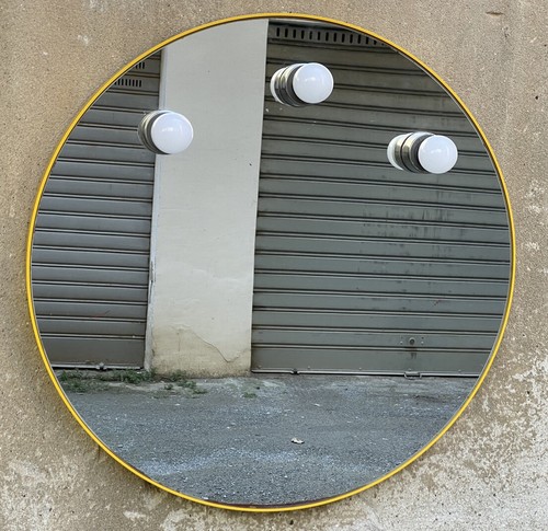Specchio rotondo vintage - specchio,