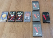 8 videocassette vhs vergini
